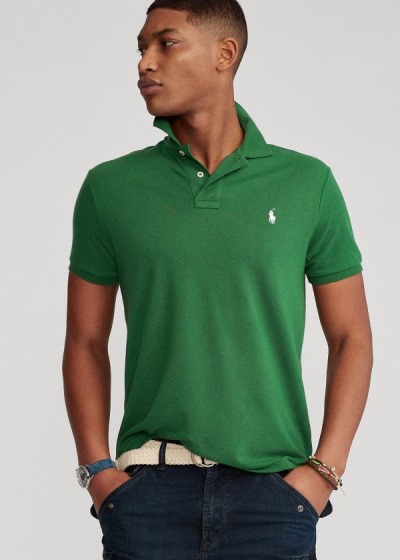 Polos Polo Ralph Lauren Hombre Verdes - The Earth - QNTBR3017